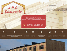 Tablet Screenshot of charpentejpg.com